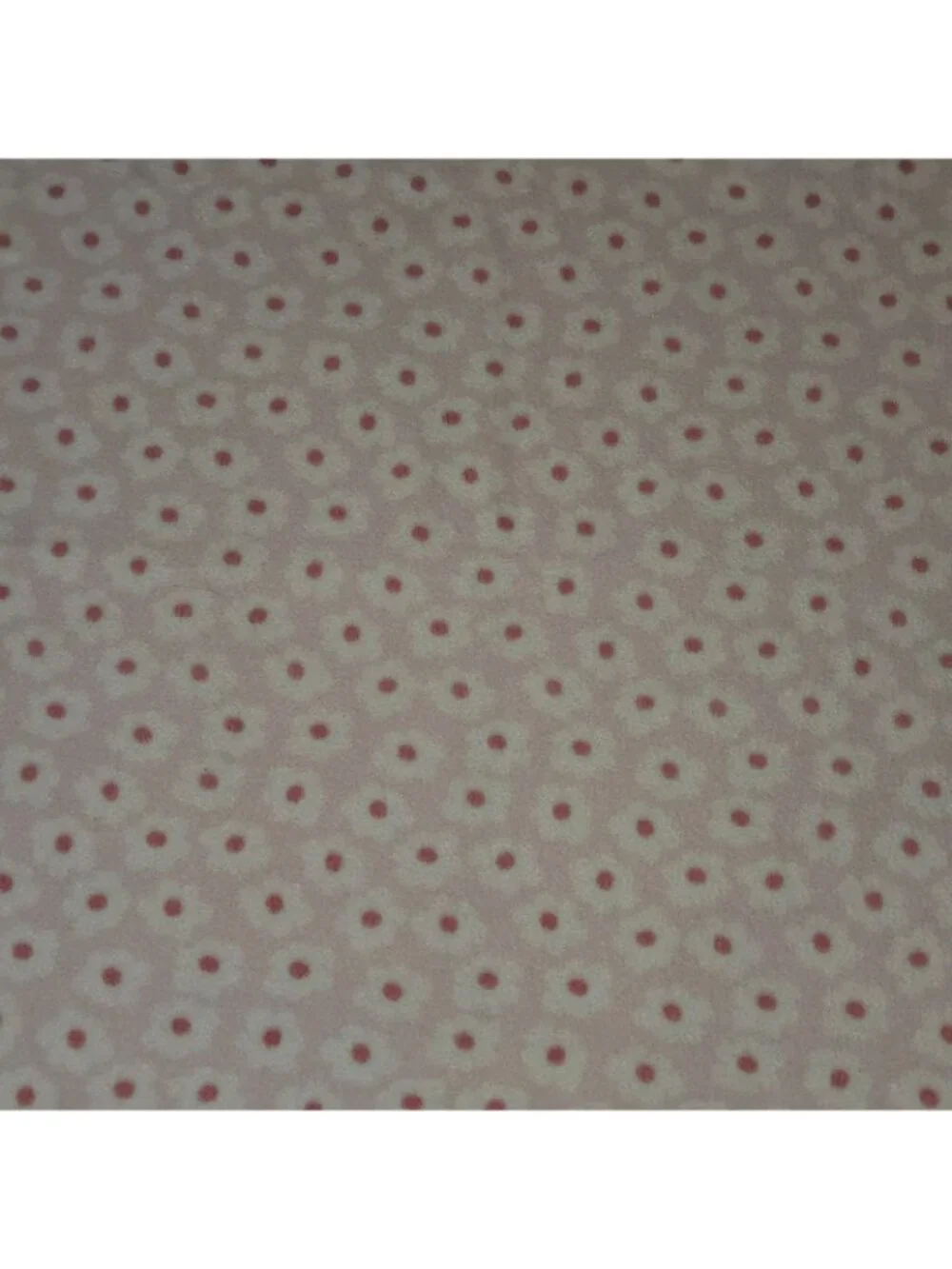 Baby Connection Pink White Floral Fleece Baby Blanket 30x40 Flowers